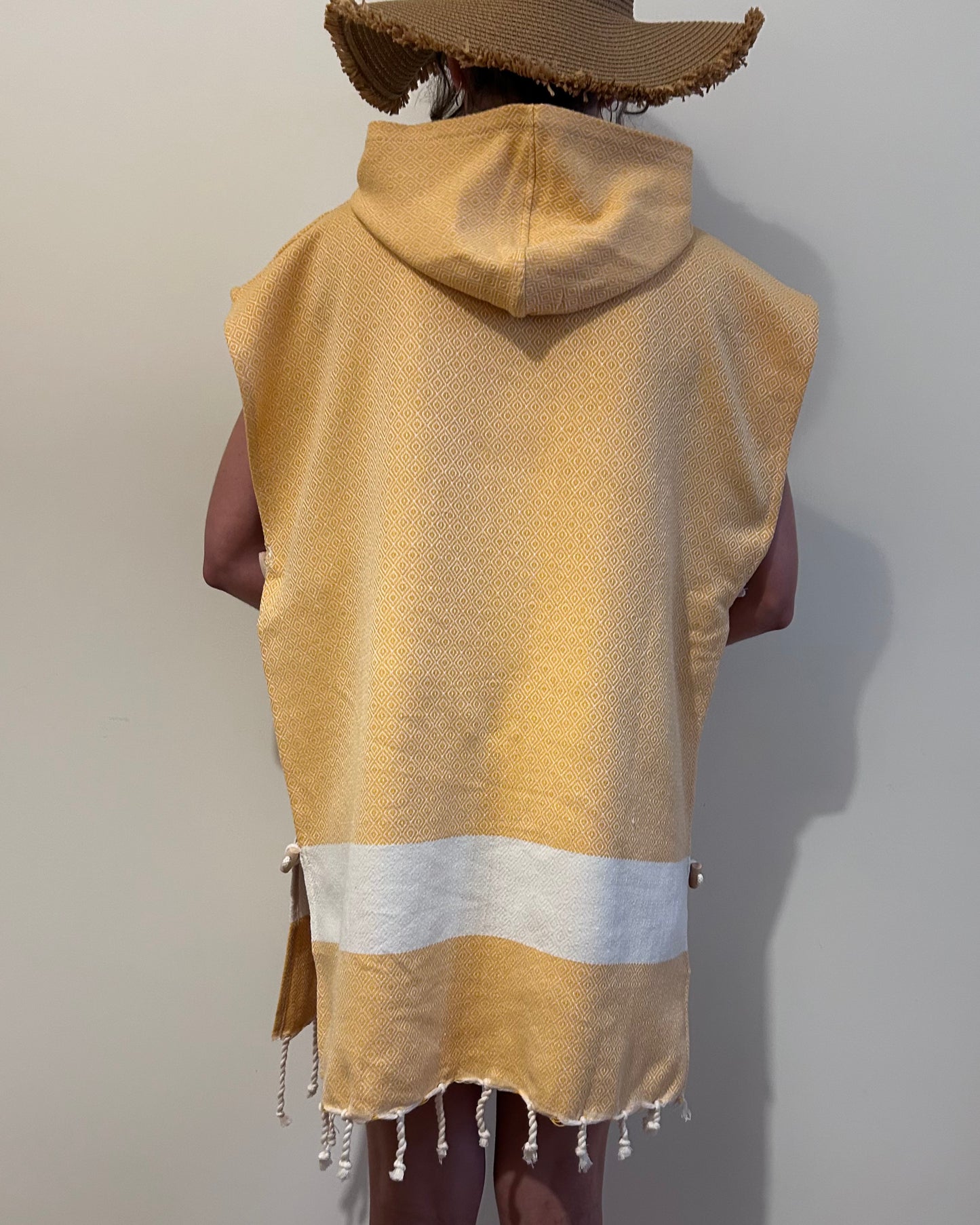 Poncho Diamant Jaune