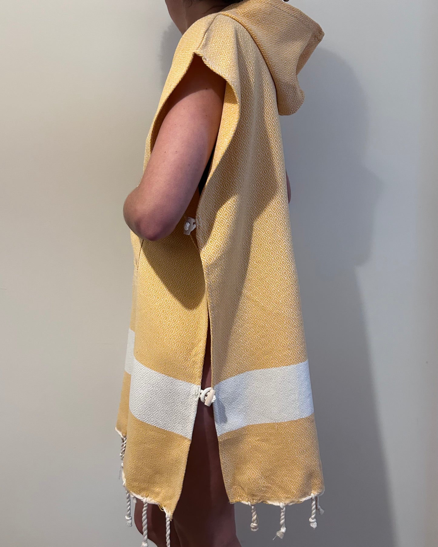 Poncho Diamant Jaune