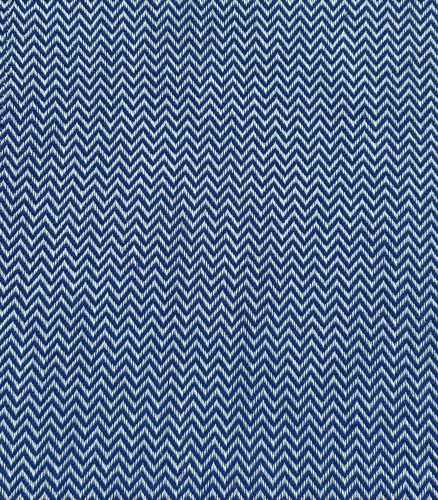 Poncho Chevron Bleu Roi